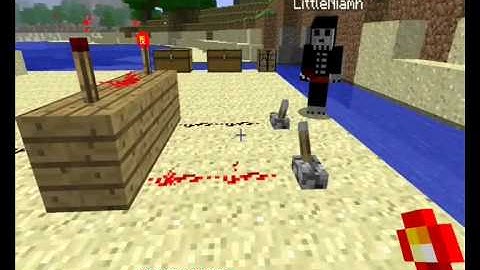 Minecraft Redstone Tutorials - Iron Doors, OR Gate, AND Gate, Combination Locks