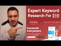 Keywords Everywhere Full Tutorial [2020] | Expert Keyword Research (Using a $10 SEO Tool)!