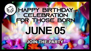 ❤️ Happy Birthday Celebration on June 5
