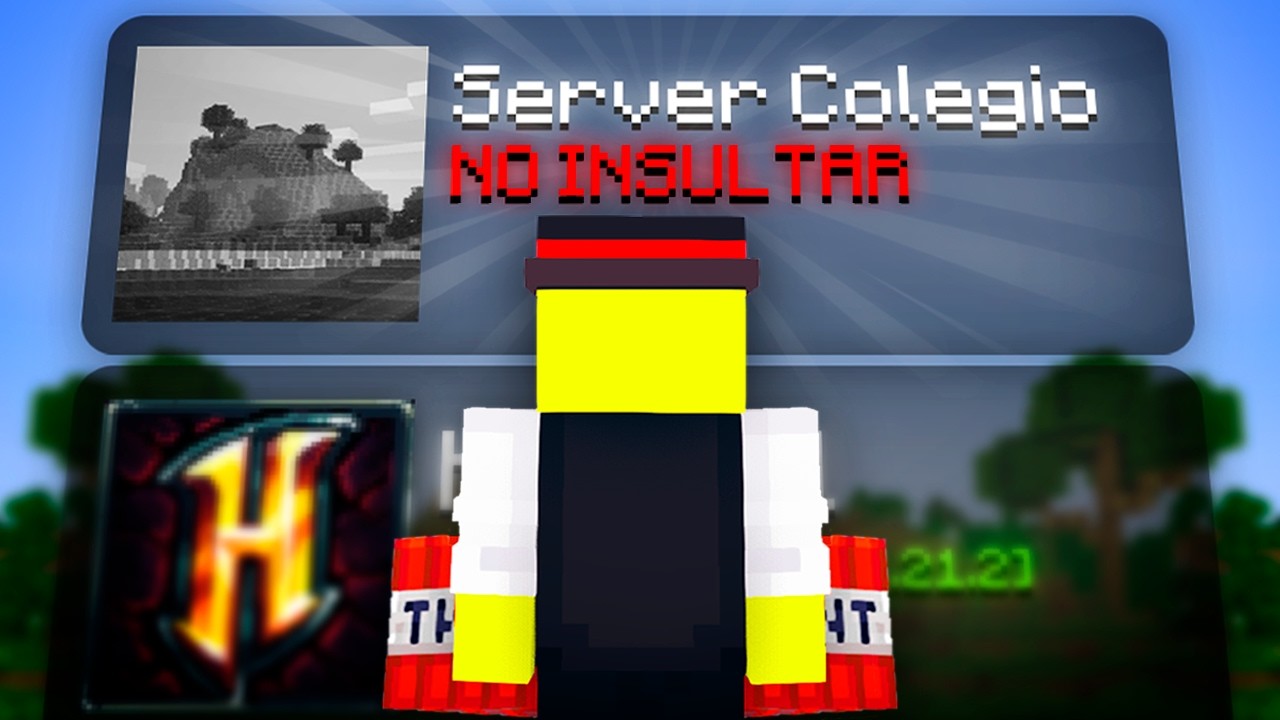 Cómo ARRUINÉ el Server de Minecraft de mi COLEGIO...