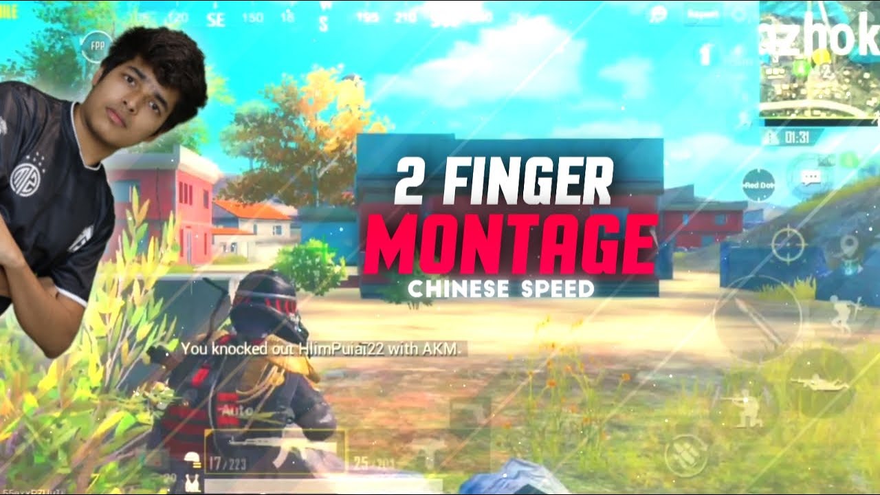 Using Jonathan Controls | Fastest 2 finger controls gameplay | pubg mobile