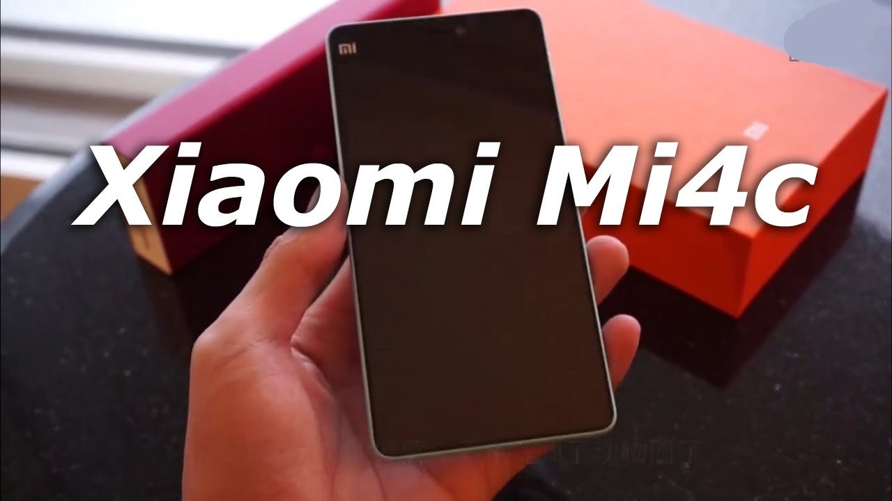 Xiaomi Mi4c presentation and hands on - YouTube