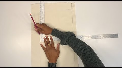 Drape the Basic Skirt PART 1 Preparing the Muslin