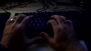 More Gamdias Hermes RGB Mechanical Keyboard Color Testing