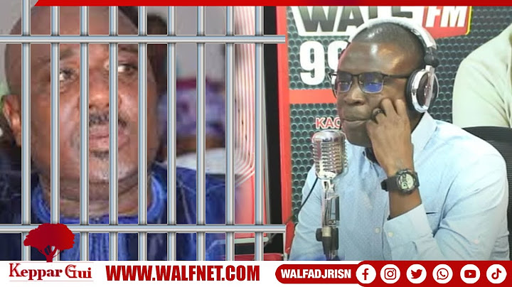 Exclusivité!!! Farba Ngom placé sous mandat de dépot......" Moustapha Diop