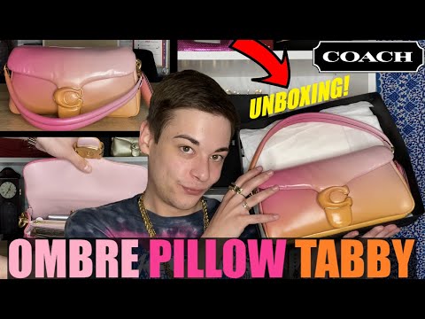 Ombre Pillow Tabby 26 Coach UNBOXING and First Impressions