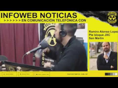 Ramiro Alonso López 03/07/22 - Entrevista de Adrián Cordara en Infowebnoticias RADIO