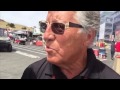 Dave Furst Interviews Mario Andretti At Sonoma Following Justin Wilsons Death
