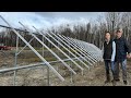 SHOULD We Have DONE THIS so SOON!?! BUILDING the SOLAR ARRAY to POWER our OFF-GRID FARM