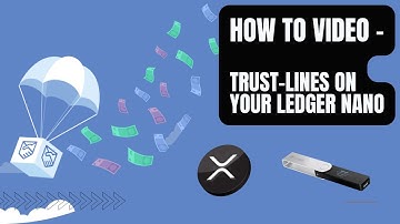 HOW SET UP TRUST-LINES ON MY LEDGER NANO FOR XRP AIRDROPS🚨  Tutorial/Walkthrough video