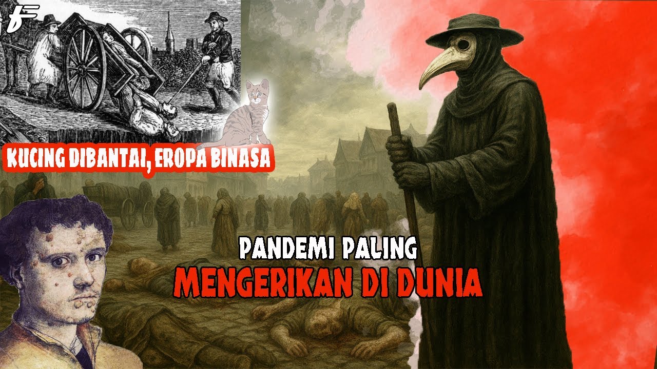 KUCING DIBANTAI, EROPA BINASA! Kisah Tragis di Balik Black Death yang Wajib Kamu Tahu!