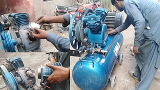 Air compressor head valve repairing complete process step by step