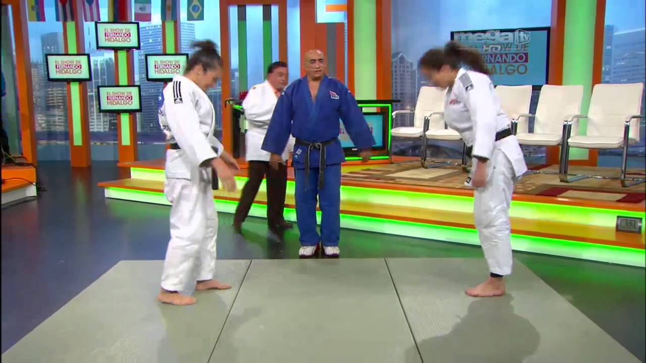 Fernando Hidalgo aprende judo