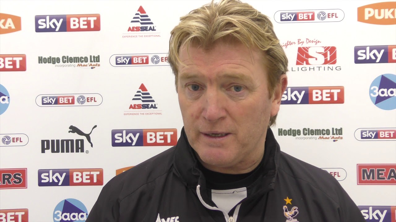 Stuart McCall after Rotherham United away match football score