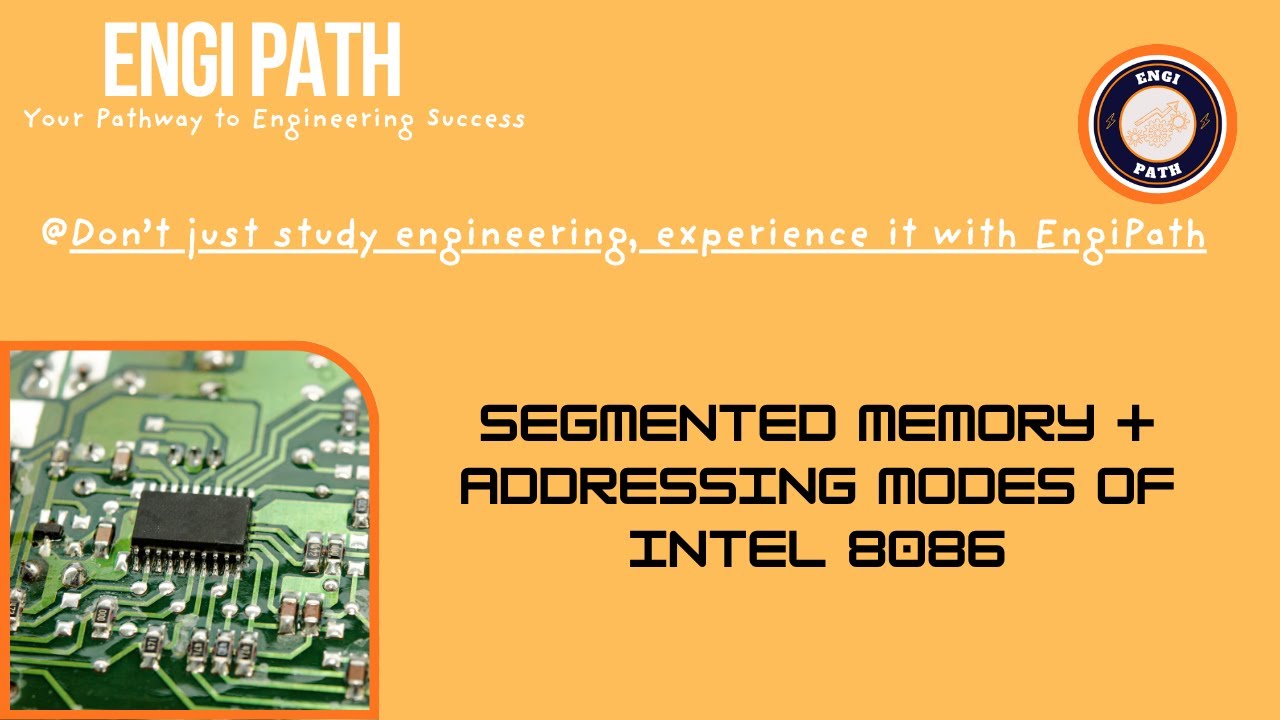Segmented Memory + Addressing Modes of Intel 8086 - YouTube