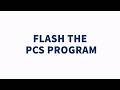 Flash the PCS Program - GoldBlock L700/L800 O&amp;M Gudie