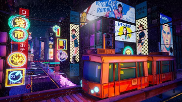 Neo Tokyo UE5 Environment