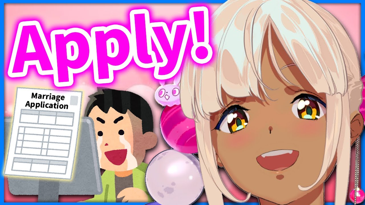 Marriage applications to MARRY Sana 【Tsukumo Sana / HololiveEN】