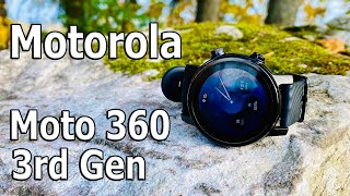 SURPRISED! No LAG 🔥 30 facts ABOUT Motorola Moto 360 3rd Gen GPS AOD NFC SMARTWATCH HONEST REVIEW