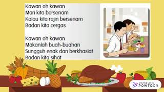Sihat dan Gembira (melodi Bangau Oh Bangau) Buku Teks Bahasa Melayu Tahun 2 (m/s 51) Sihat dan Gembira (melodi Bangau Oh Bangau) Buku Teks Bahasa Melayu Tahun 2 (m/s 51)