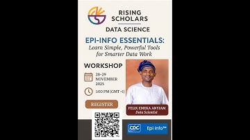 Epi Info for Research & Public Health: Learn It Fast, Use It Well - Part 2