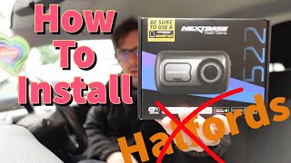 Nextbase 522 dash cam. How to Install