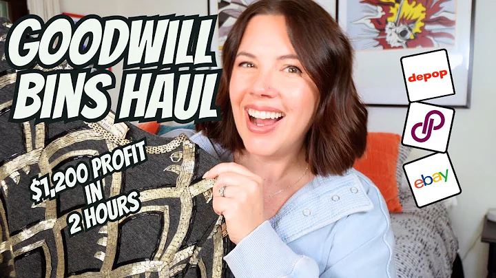Turning $65 into $1,200 in 2 Hours! 30+ Items from the Goodwill Bins to Resell on Poshmark & Ebay!