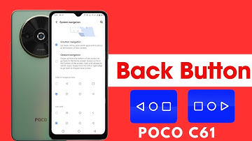 poco c61 back button setting/poco c61 back button change/poco c61 5g navigation bar