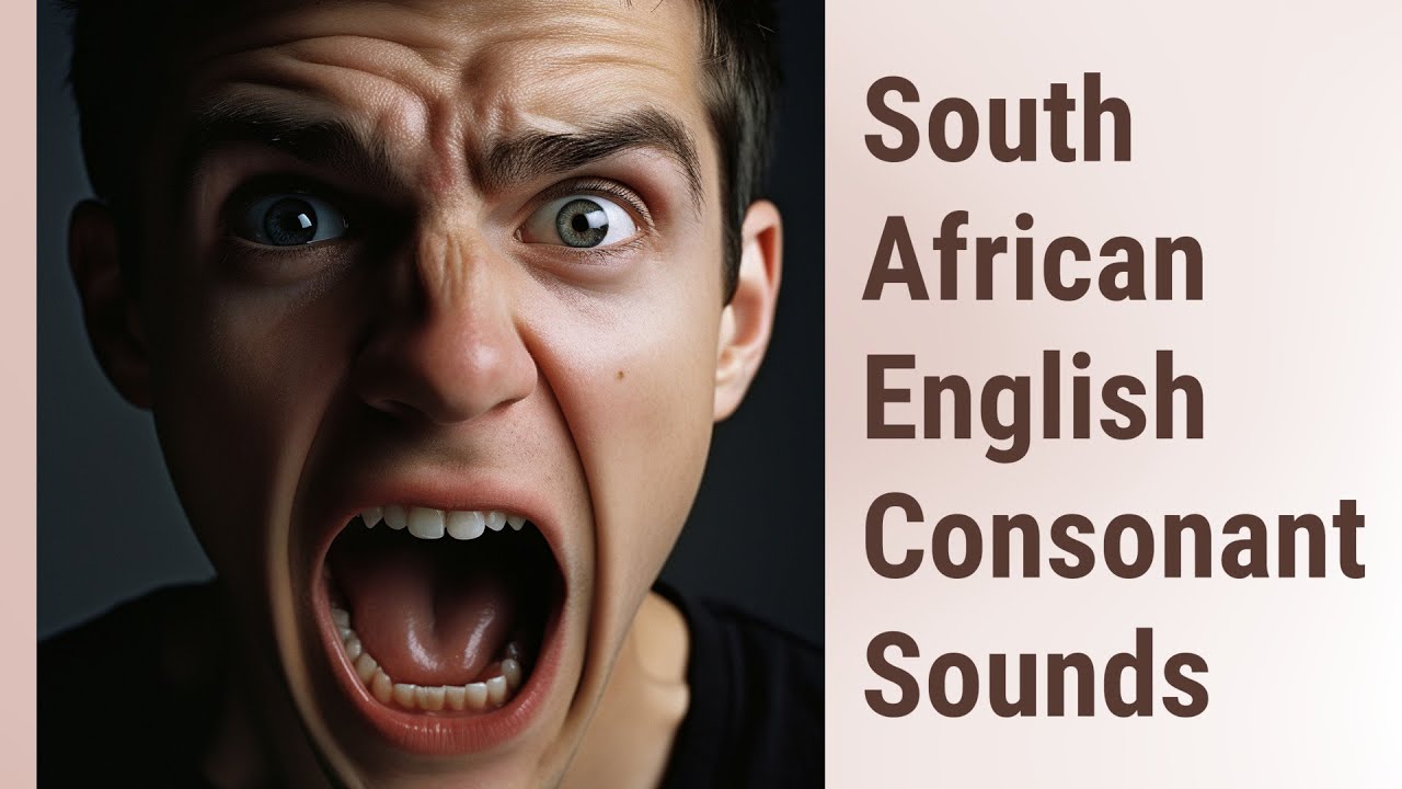 South African English: A Dive into Consonant Sounds - YouTube