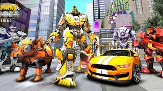 Bee Robot Car Transformation Game:Robot Car Game-2020- Android Gameplay screenshot 5