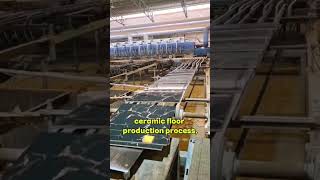 ceramic floor production process #shorts