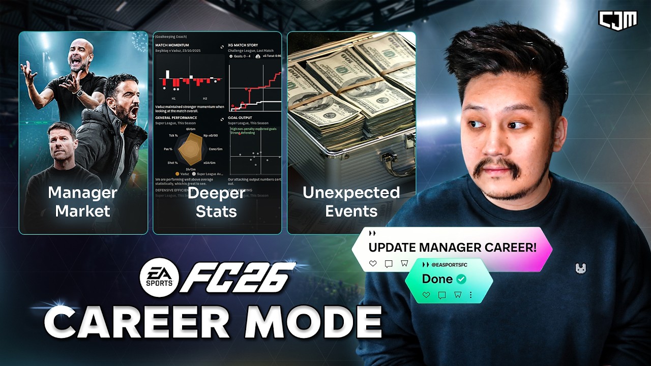 11 Fitur Baru FC 26 Career Mode