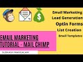 What is email marketing  free email marketing tutorial for beginners 2021 latest  mail chimp