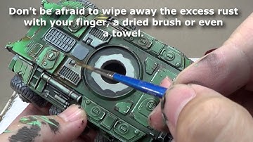 How to create Weathering and Battle Damage (preview Video)