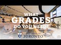 What grades do you need to get into university of toronto