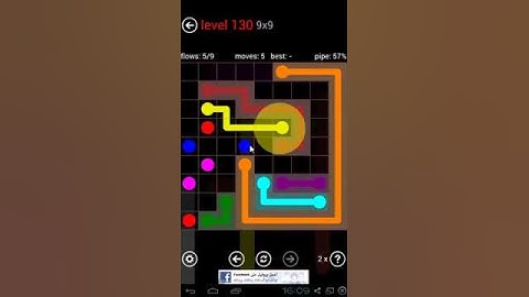 Flow Free - 9 x 9 Mania Level 130
