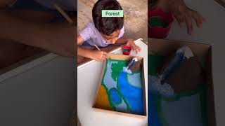 Landform Diorama - For Mountains Hills Desert Island Forest... Follow 2Monkeys.and.me