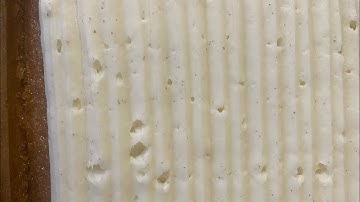 Trader Joe’s chantilly cream, vanilla bean mini sheet cake review