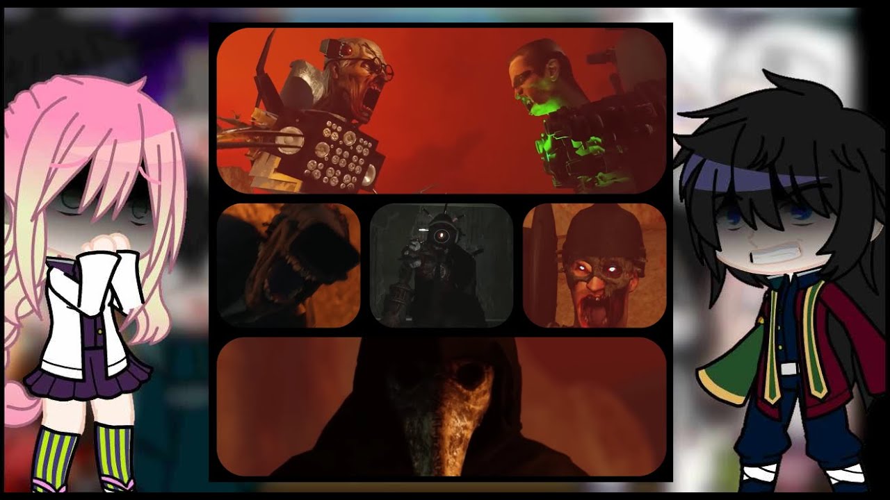 Hashira's react to Skibidi toilet Zombie Universe Part 1 by @MonsterUP1