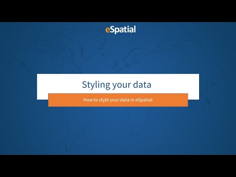 Styling your Data in eSpatial