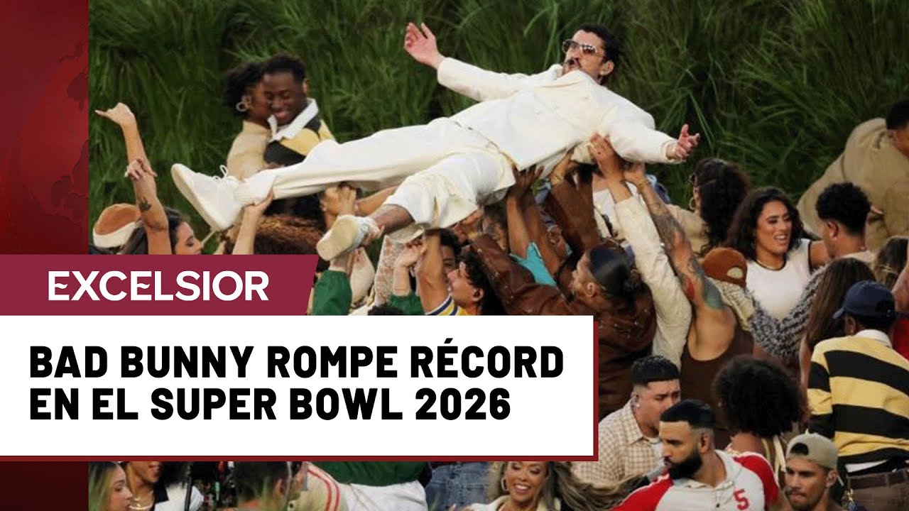 Bad Bunny rompe récord en el Super Bowl 2026: su show habría sido visto por 135.4 millones