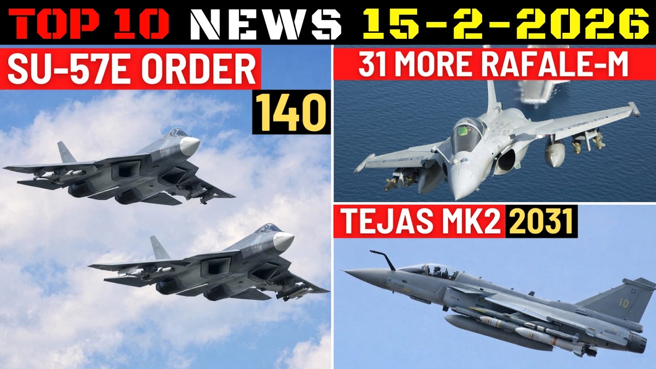 Indian Defence Updates : 140 Su-57 Order,31 More Rafale Marine,Super Sukhoi IRST,Tejas Mk2 by 2031