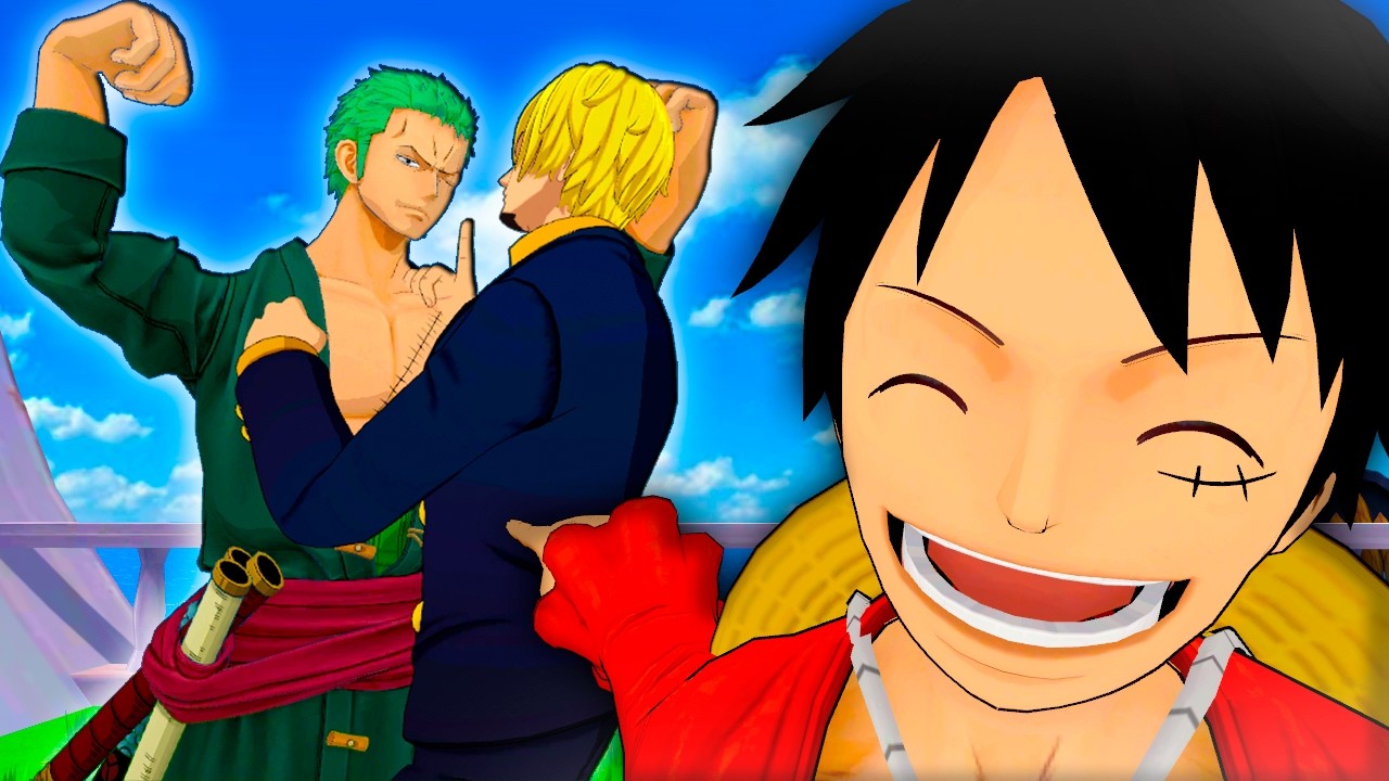 LOS MUGIWARAS DEJAN SOLO AL TRIO MONSTRUOSO | ONE PIECE VR