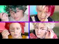 HOW BAD CAN IT BE?... No Mirror Cosplay Makeup Challenge | BNHA Cosplay