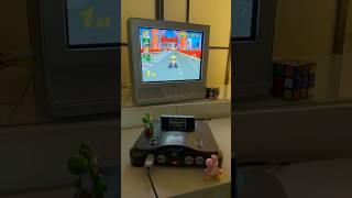 Mario Kart 64 Amped Up On Crt retrogaming games n64  mariokart retrogameroom crt