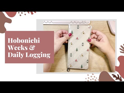 How I Use My Hobonichi Weeks for Daily Logging | Health & Wellness Journal