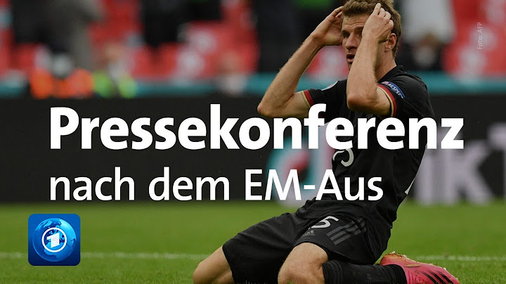 DFB-Pressekonferenz nach dem EM-Aus