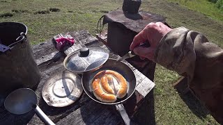 Закончили Косить. Результат Рыбалки. Полевая Кухня, Готовлю Вкусный Обед. 4 Серия.