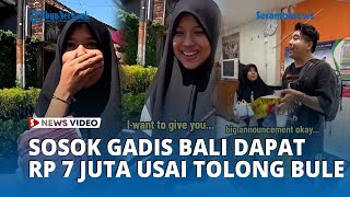 Sosok Gadis Bali Dapat Rp 7 Juta setelah Tolong Bule, Ternyata Yatim Piatu