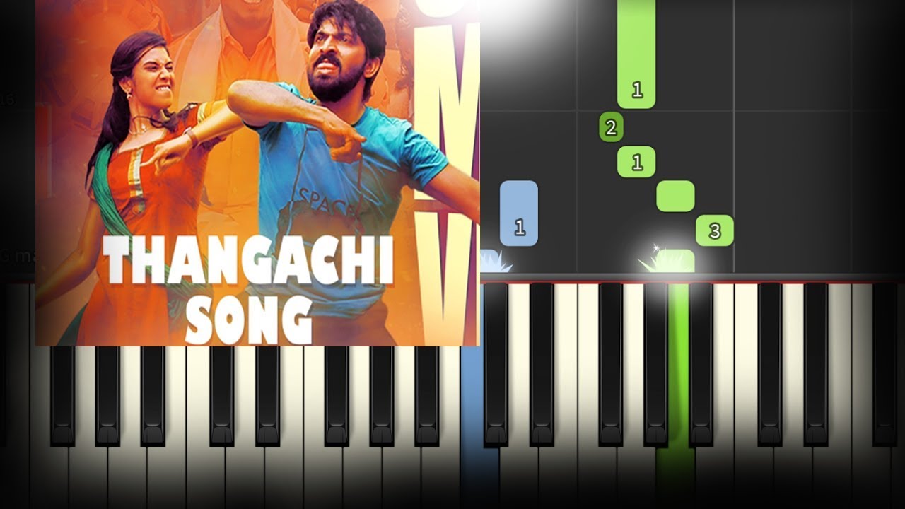 Thangachi song keyboard cover Meyaadha Maan YouTube